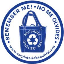 reusable bag logo